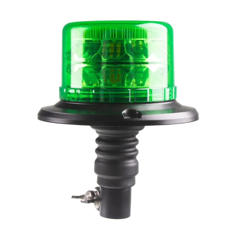 LED maják, 12-24V, 24xLED zelený, na hrot (wl813HRgreen)