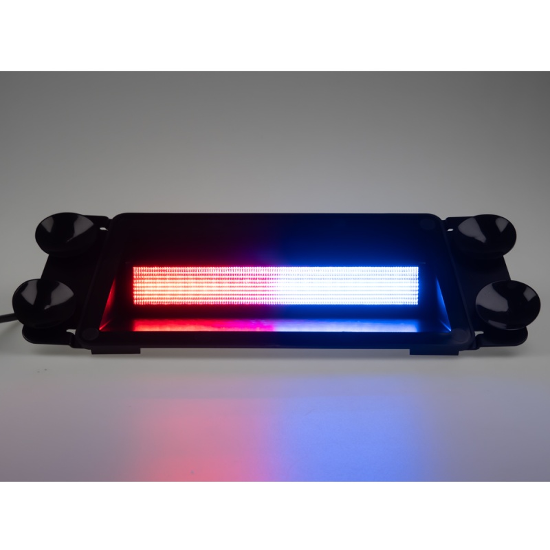 PREDATOR LED vnitřní, 24x LED 1,5W, 12/24V, červeno-modrý, ECE R10 (kf739R65RB2)