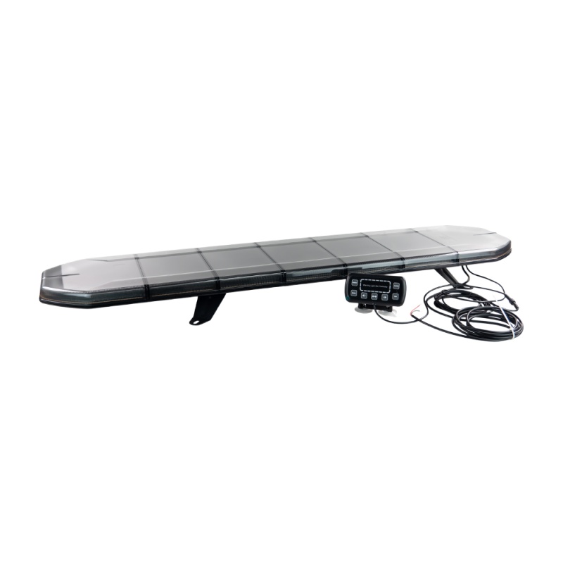 LED rampa 1200mm, oranžová, 12-24V, ECE R65, ovladač s kontrolou zvoleného režimu (sre1-1200con1)