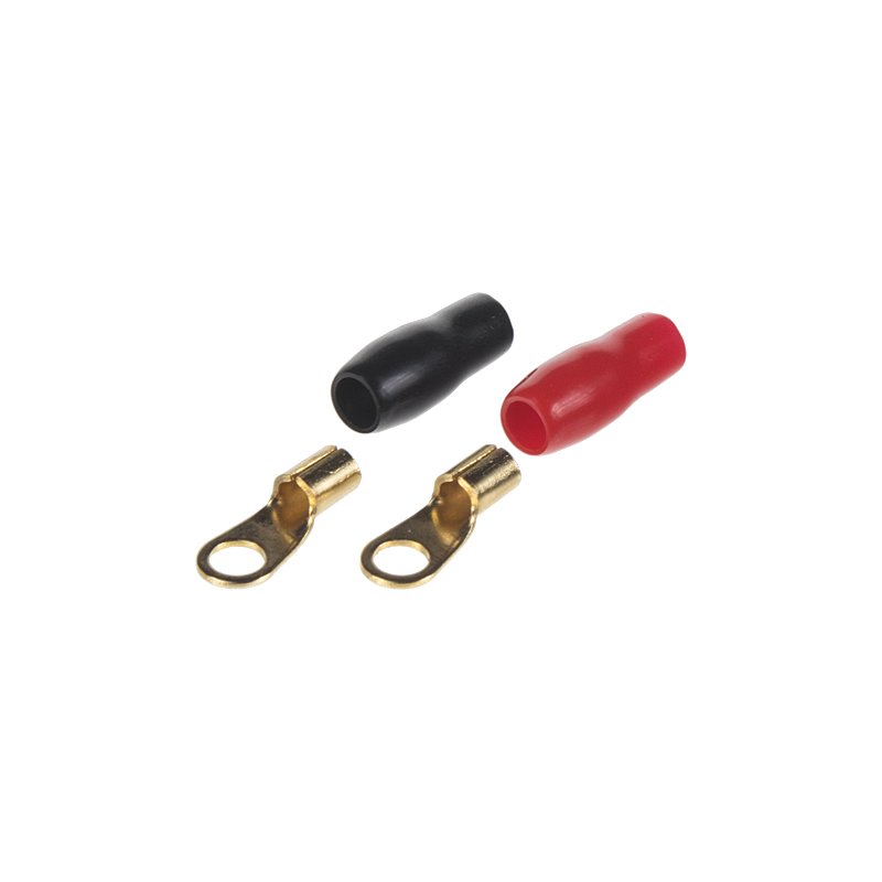 GOLD očko M5 pro kabel 6 mm2, 4 ks (g4-05)
