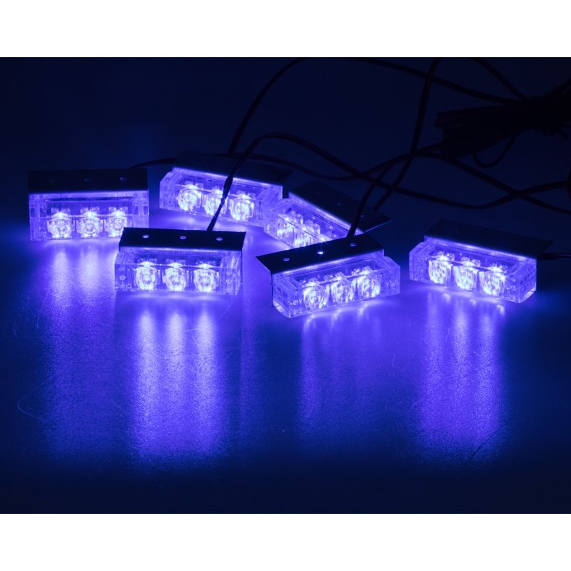 PREDATOR LED do mky, 12V, modr (kf745-6blue)