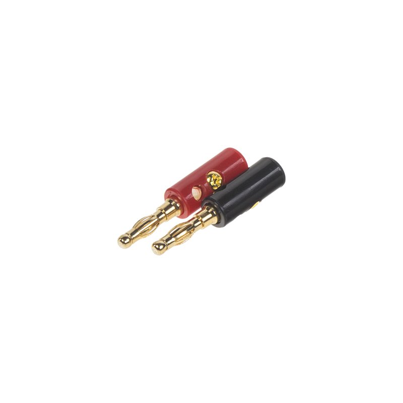 Singl banana konektor pro kabel do 10mm (pár) (cp4071)