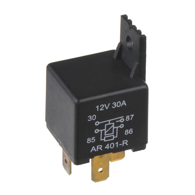SPÍNACÍ relé 12V, 30A, s rezistorem (46032)