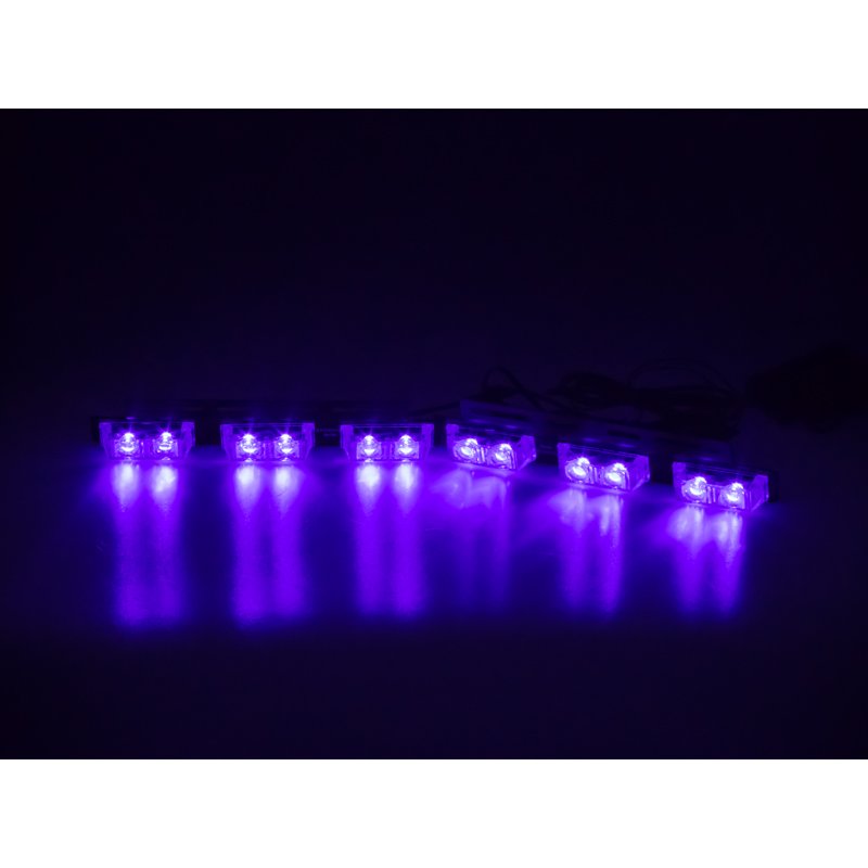PREDATOR LED do mřížky, 12V, modrý (kf071-2blue)