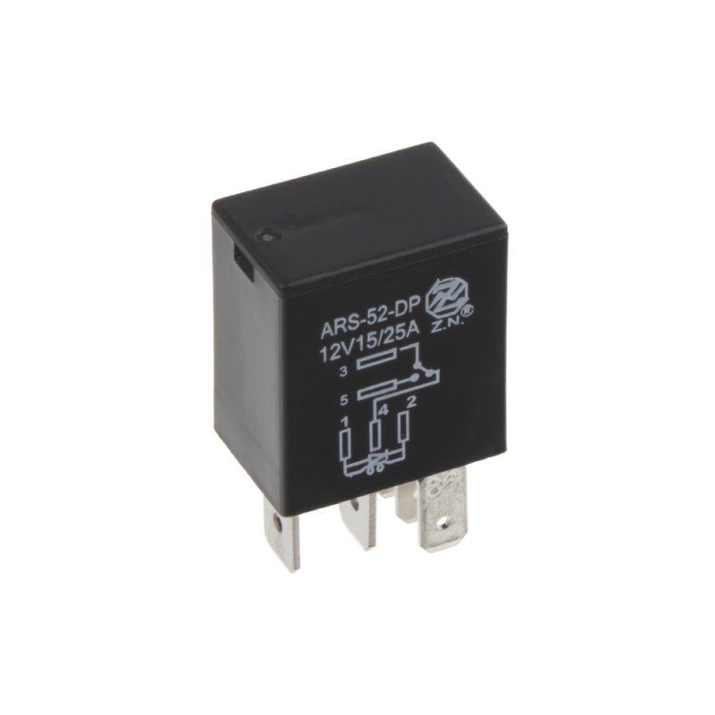 MINIATURNÍ PŘEPÍNACÍ relé 12V, s diodou (46042)