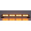 LED světelná alej, 24x 1W LED, oranžová 645mm, ECE R10 (kf755-4)
