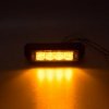 PROFI výstražné LED světlo vnější, oranžové, 12-24V, ECE R65 (911-C4)