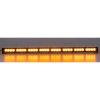 LED světelná alej, 32x 3W LED, oranžová 910mm, ECE R10 (kf756-8)