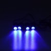 LED stroboskop modr 4ks 1W (kf704blu)