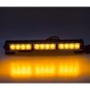 LED světelná alej, 12x LED 3W, oranžová 360mm, ECE R10 (kf756-3)