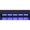 LED svteln alej, 20x LED 3W, modr 580mm, ECE R10 (kf756-5blu)