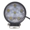 LED světlo kulaté, 6x3W, průměr 128mm, ECE R10 (wl-018pr)