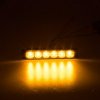 PROFI SLIM výstražné LED světlo vnější, oranžové, 12-24V, ECE R65 (911-006)