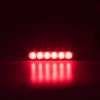 PROFI SLIM výstražné LED světlo vnější, červené, 12-24V, ECE R65 (911-006red)
