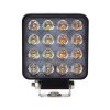 LED svtlo tvercov bl/oranov, 16x3W, 110x110mm, ECE R10 (wl440wo)