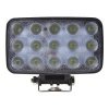LED světlo obdélníkové, 15x3W, 152x118x50mm, ECE R10 (wl-8445)