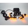 Vstran LED svtla vnj, do mky, oranov, 12V (kf820)