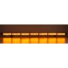 LED alej voděodolná (IP67) 12-24V, 63x LED 1W, oranžová 1060mm, ECE R65 (kf77-1060) AKCE