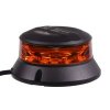 CARCLEVER Robustní oranžový LED maják, černý hliník, 36W, ECE R65 (wl401)