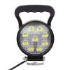 LED svtlo kulat, 9x3W, vypna, ECE R10 (wl-844)