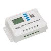 CARCLEVER Solrn regultor nabjen 12V/24V, 20A s LCD, USB (34405)