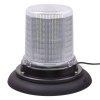 LED maják, 12-24V, 128x1,5W bílý, magnet, ECE R10 (wl184wht)