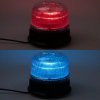 LED majk, 12-24V, modro-erven, magnet, ECE R65 (wl825dualBR)