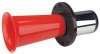 Trumpeta plast 225mm, erven, 12V (sn-150)