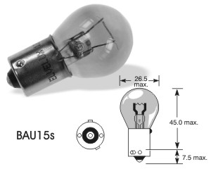 Patice BAU 15S (PY21W) Patice BAU 15S (PY21W)